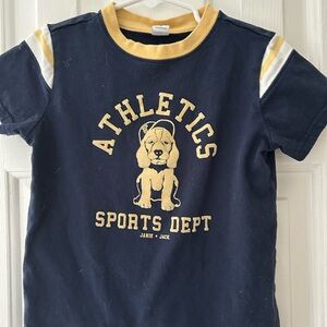Janie and Jack Navy Blue Kids Athletic T-Shirt